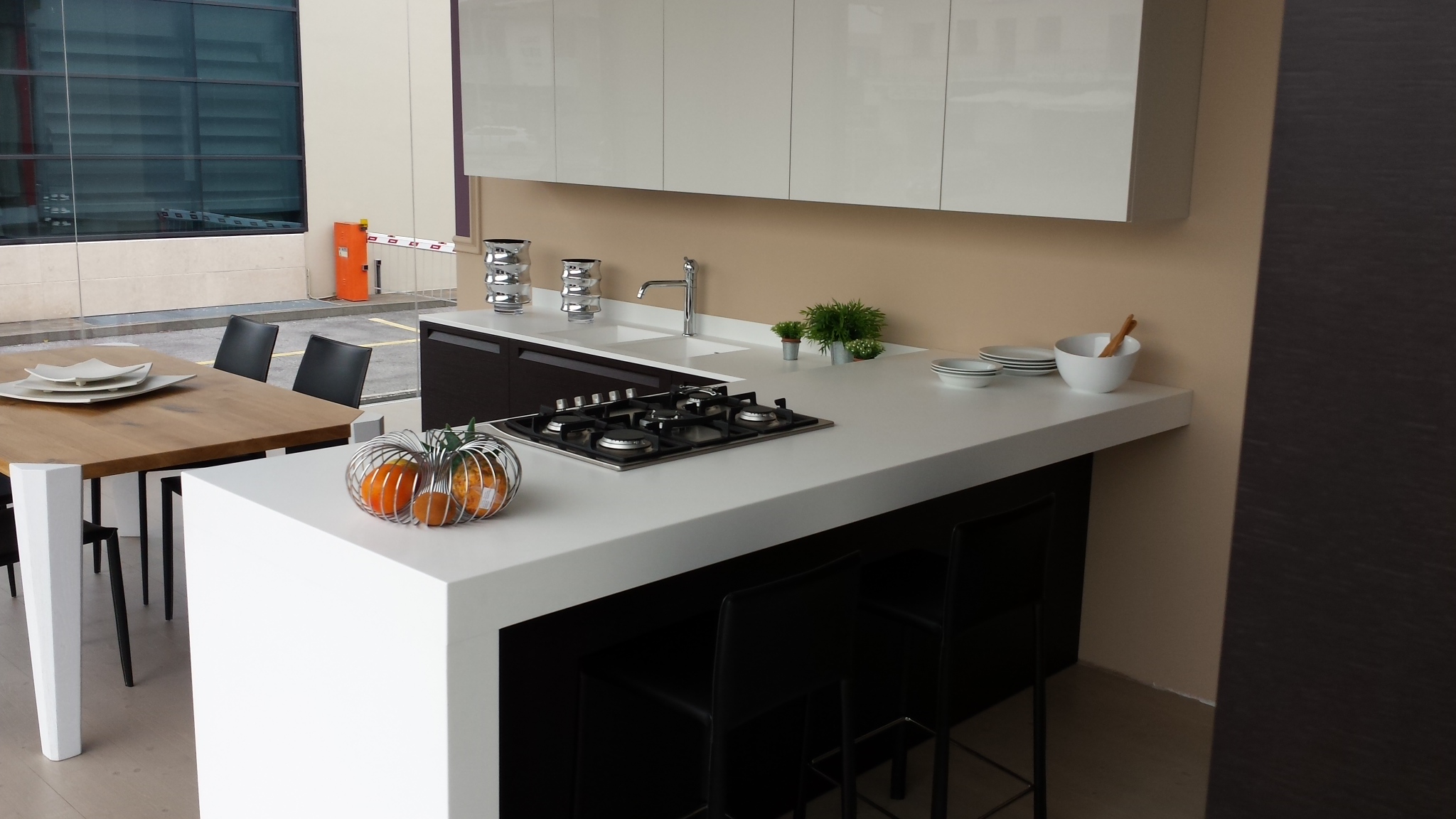 Pareti divisorie vetro cucinacolore pareti cucina wengè : pareti ...